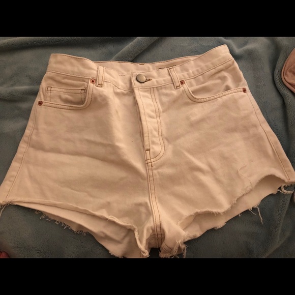 Asos denim short raw hem - Picture 2 of 5